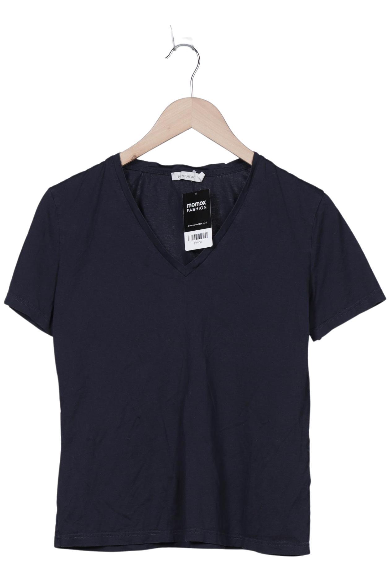 

hessnatur Damen T-Shirt, marineblau, Gr. 40