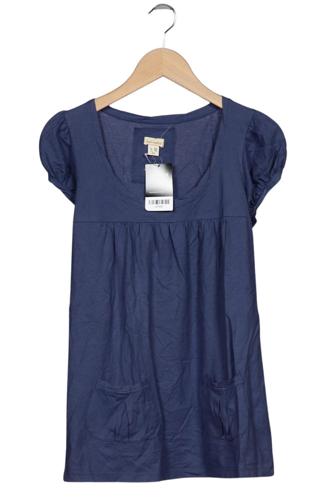 

hessnatur Damen T-Shirt, marineblau, Gr. 36