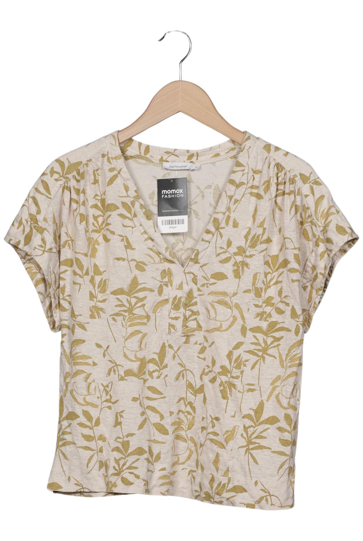 

hessnatur Damen T-Shirt, beige, Gr. 34