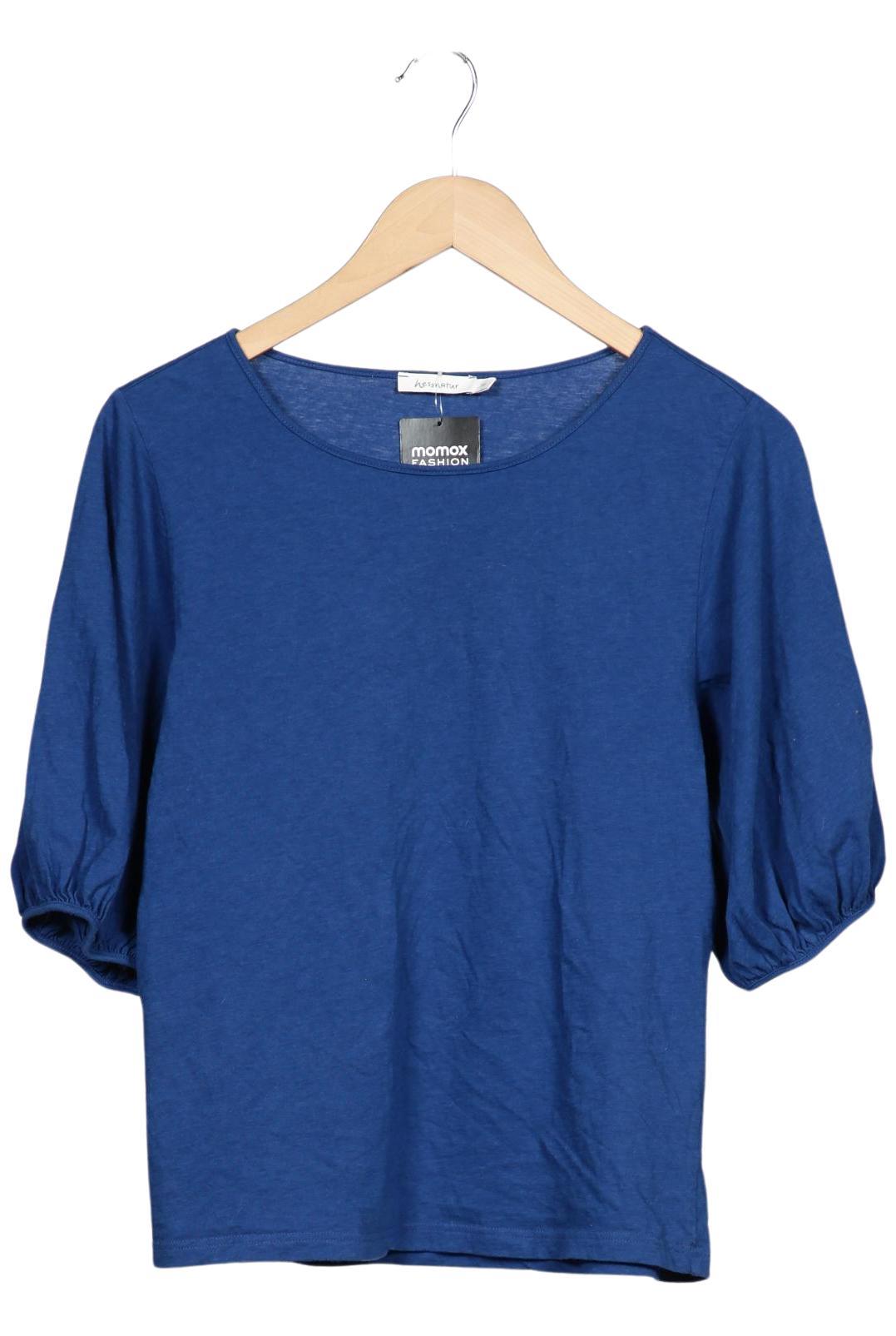 

hessnatur Damen T-Shirt, blau, Gr. 38