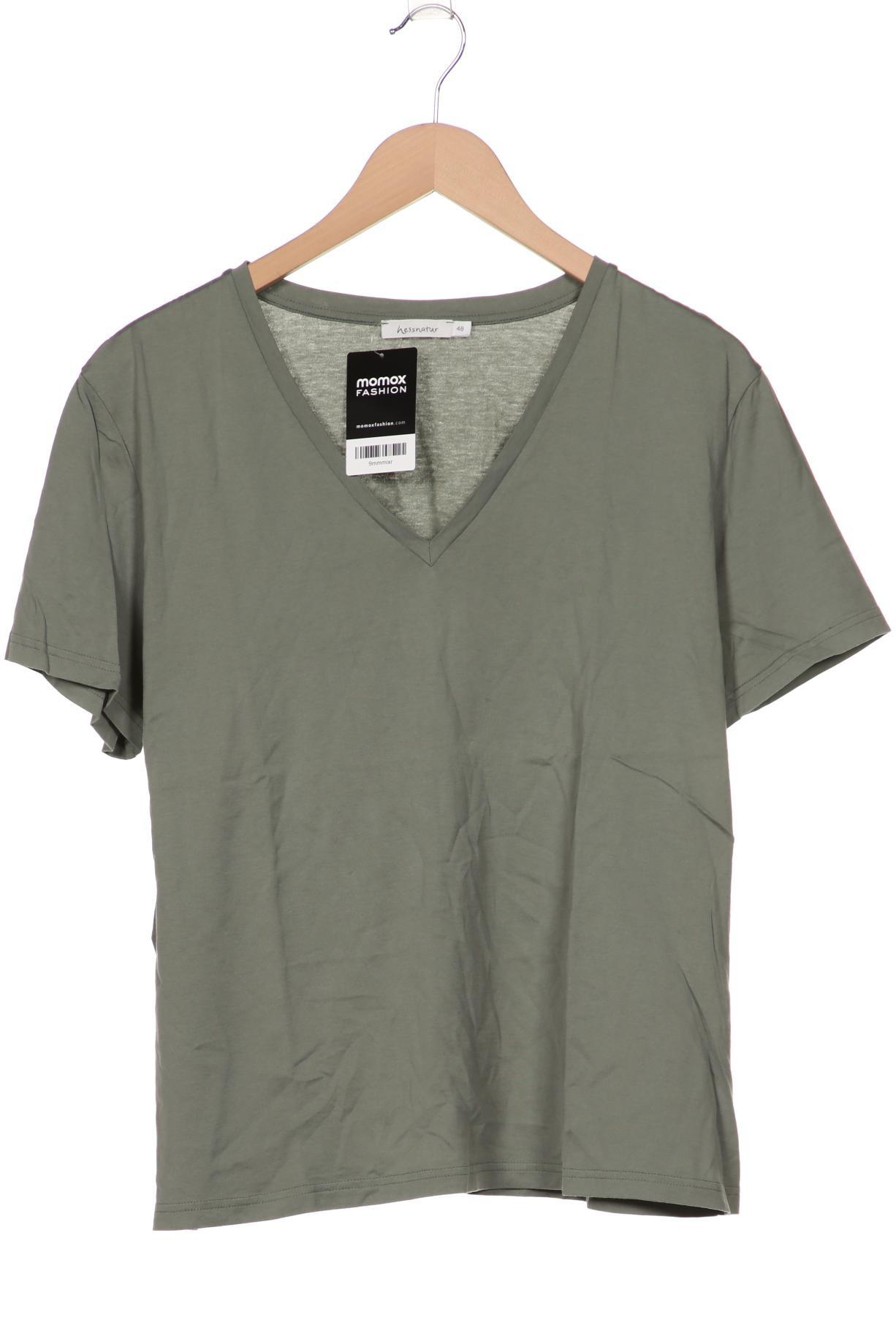 

hessnatur Damen T-Shirt, grün, Gr. 48