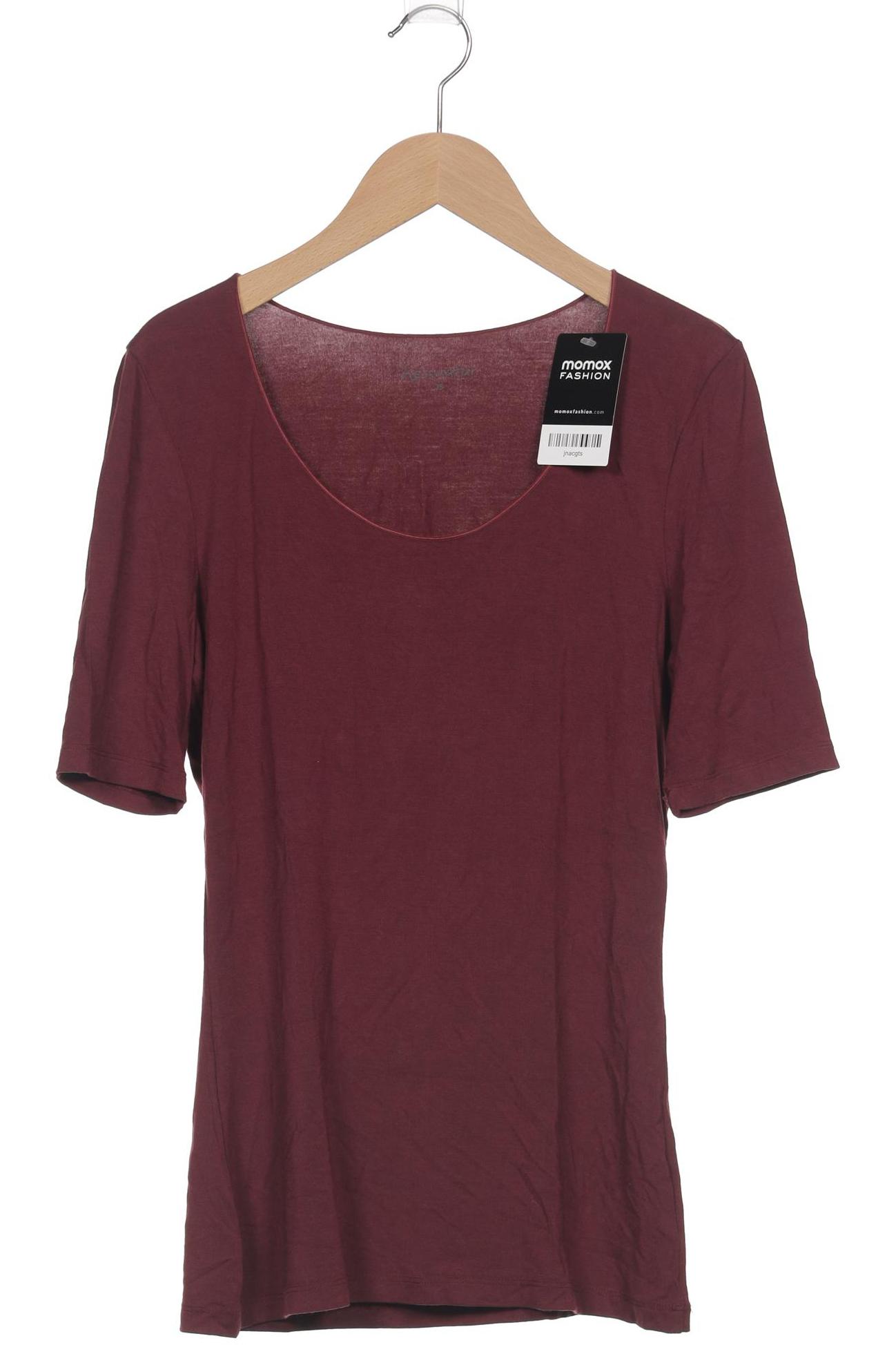 

hessnatur Damen T-Shirt, bordeaux, Gr. 38