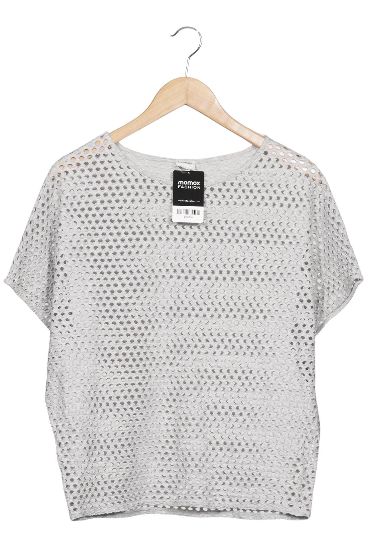 

hessnatur Damen T-Shirt, grau, Gr. 36