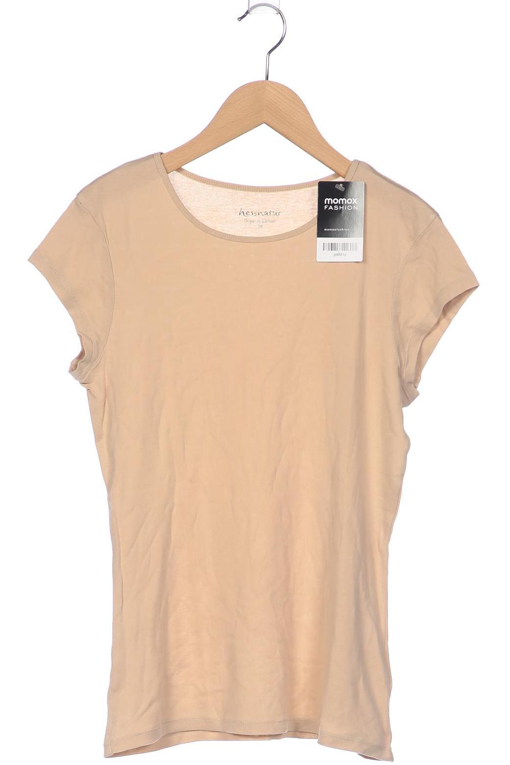 

hessnatur Damen T-Shirt, beige, Gr. 38