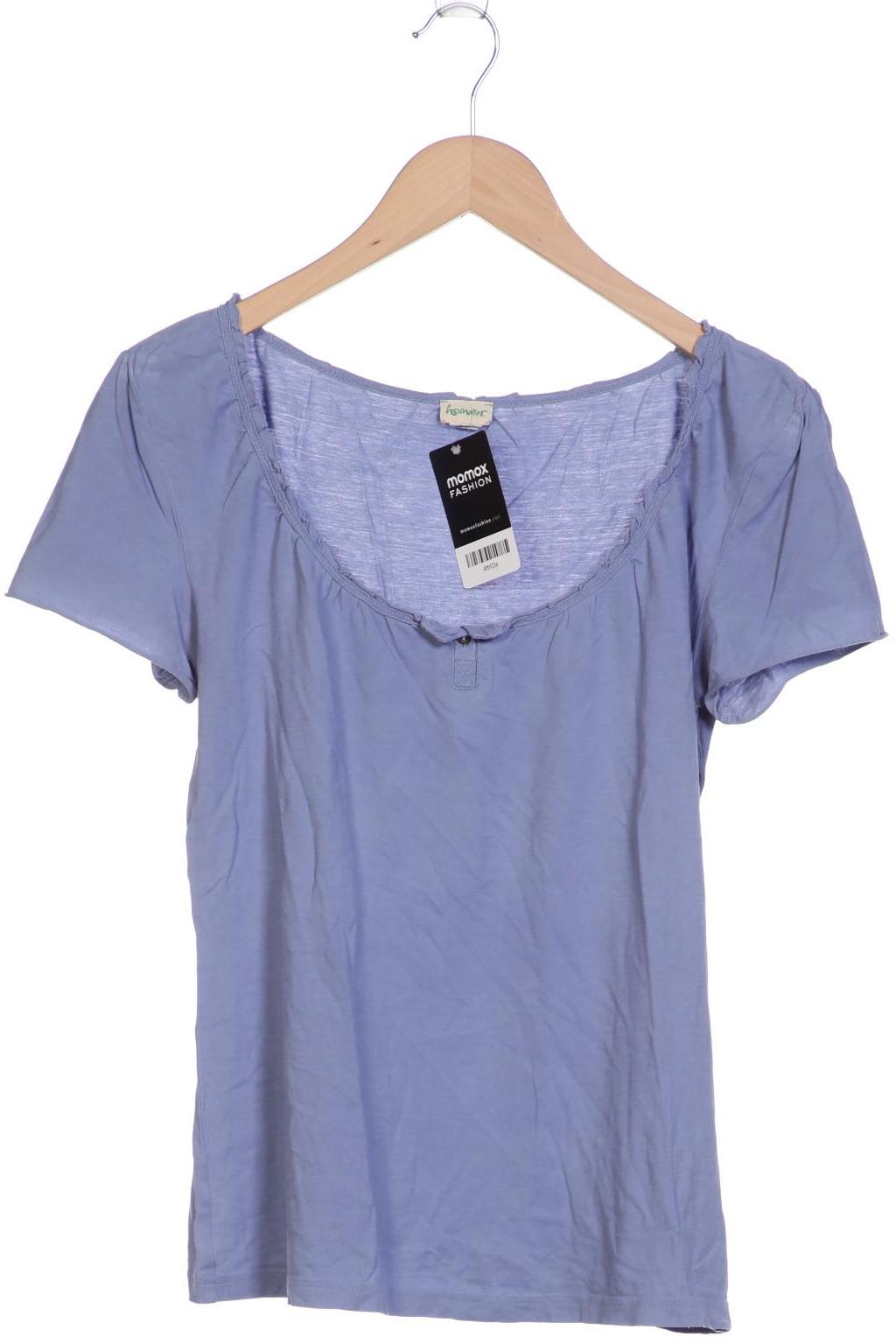 

hessnatur Damen T-Shirt, blau, Gr. 36