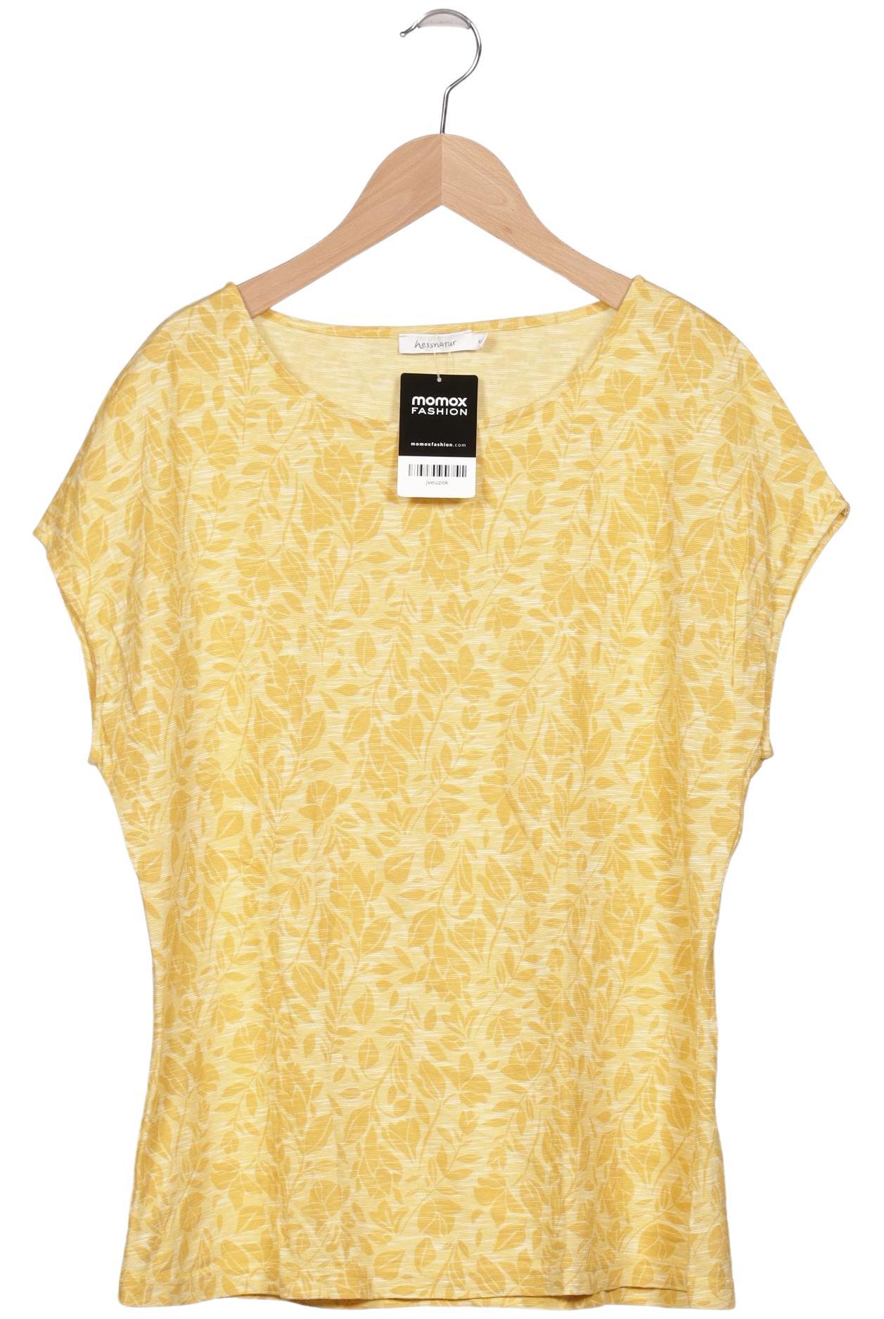 

hessnatur Damen T-Shirt, gelb, Gr. 44