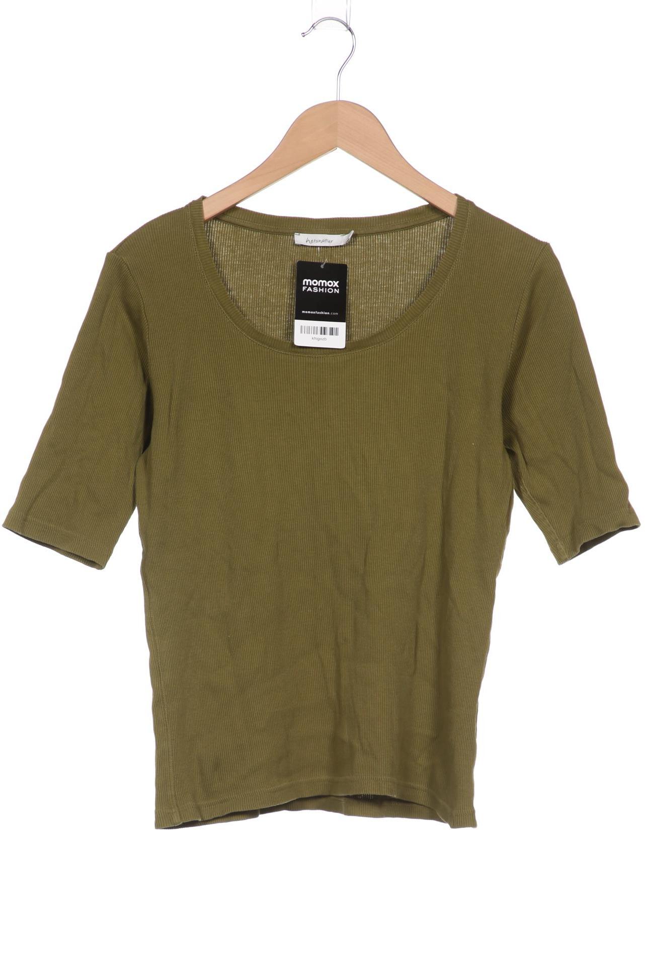 

hessnatur Damen T-Shirt, grün, Gr. 40