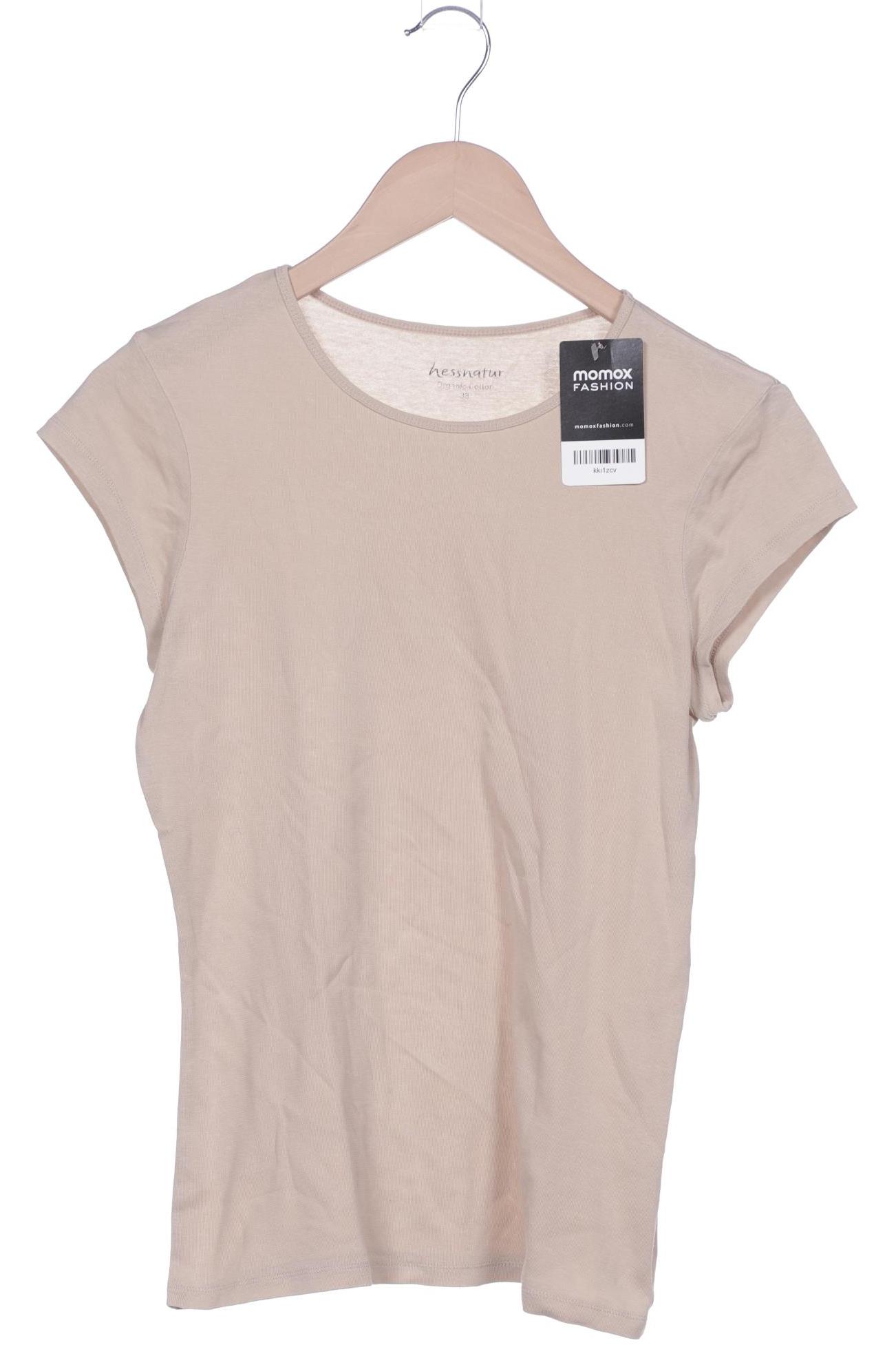 

hessnatur Damen T-Shirt, beige, Gr. 38