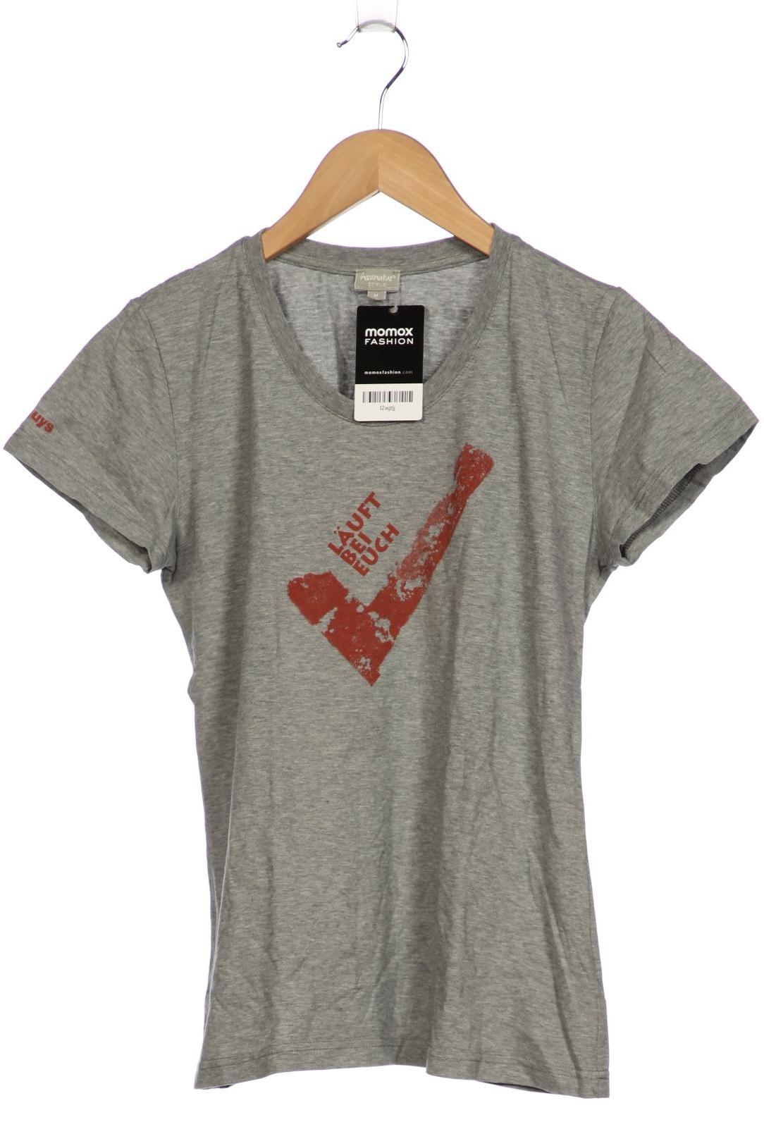 

hessnatur Damen T-Shirt, grau, Gr. 38