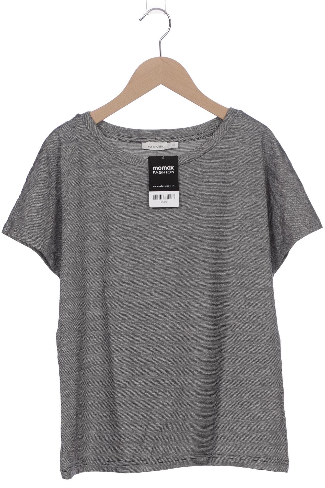 

hessnatur Damen T-Shirt, grau, Gr. 38