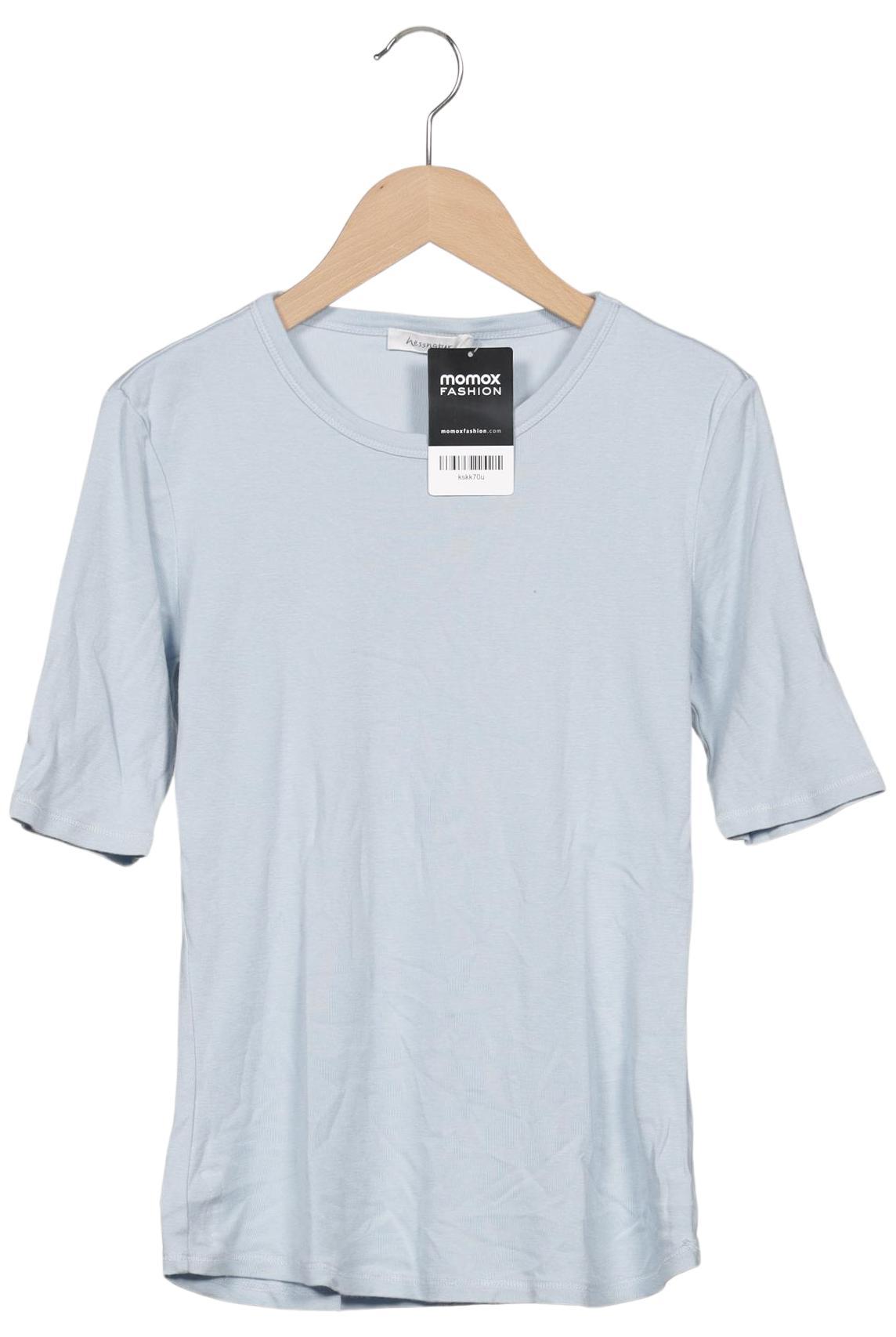

hessnatur Damen T-Shirt, hellblau, Gr. 38