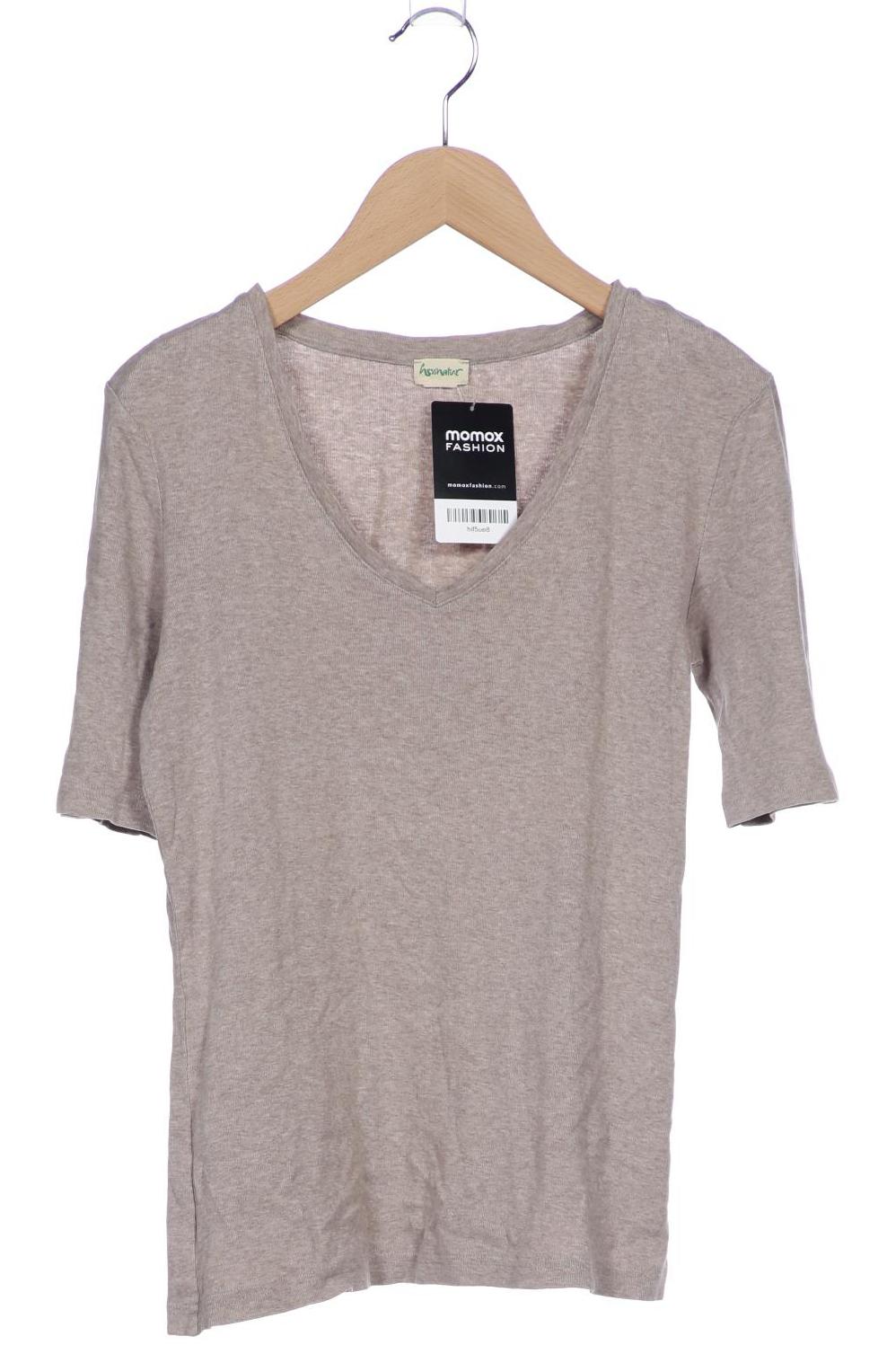 

hessnatur Damen T-Shirt, beige, Gr. 34