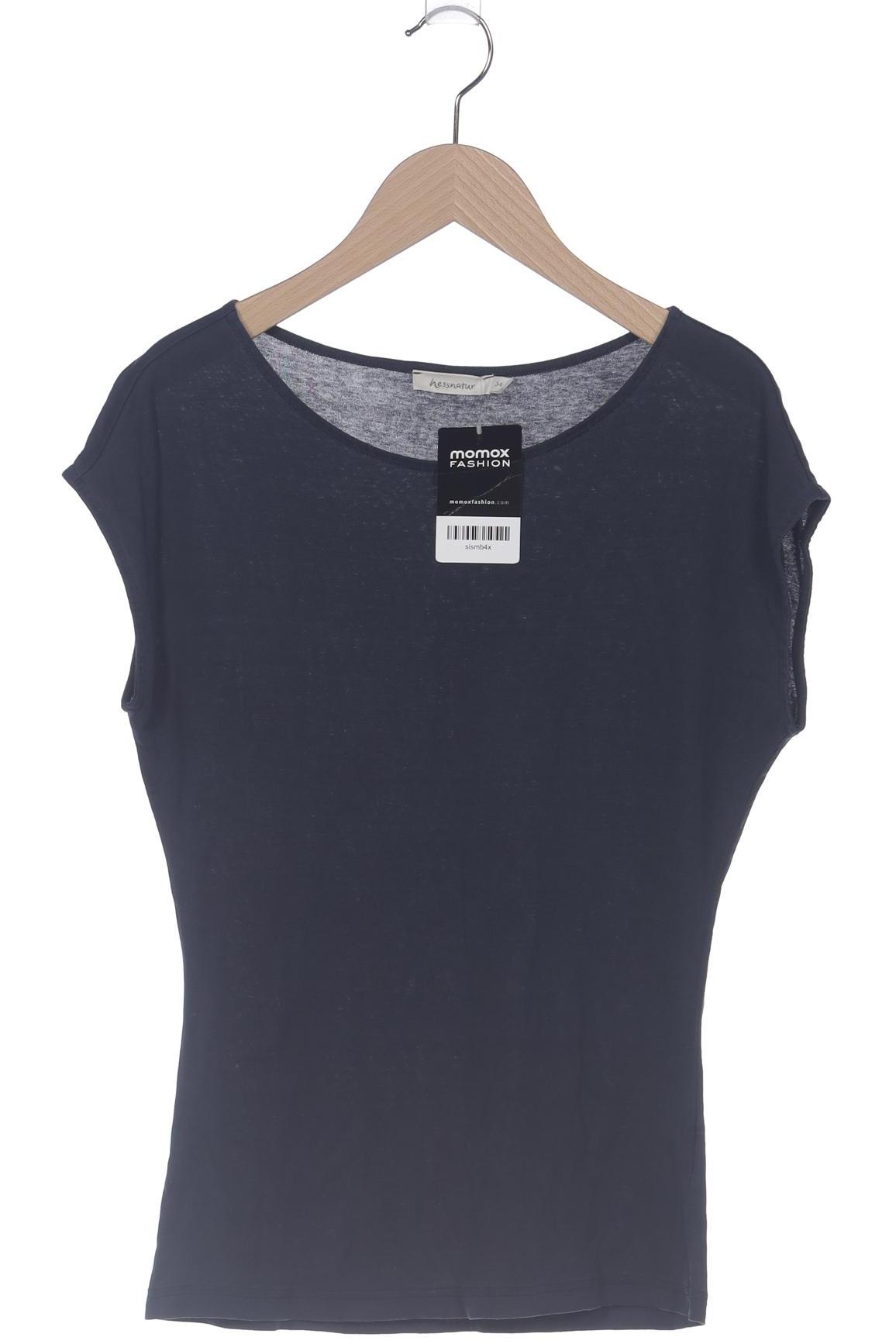

hessnatur Damen T-Shirt, marineblau, Gr. 34