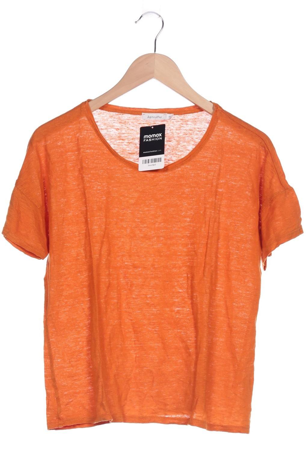 

hessnatur Damen T-Shirt, orange, Gr. 40