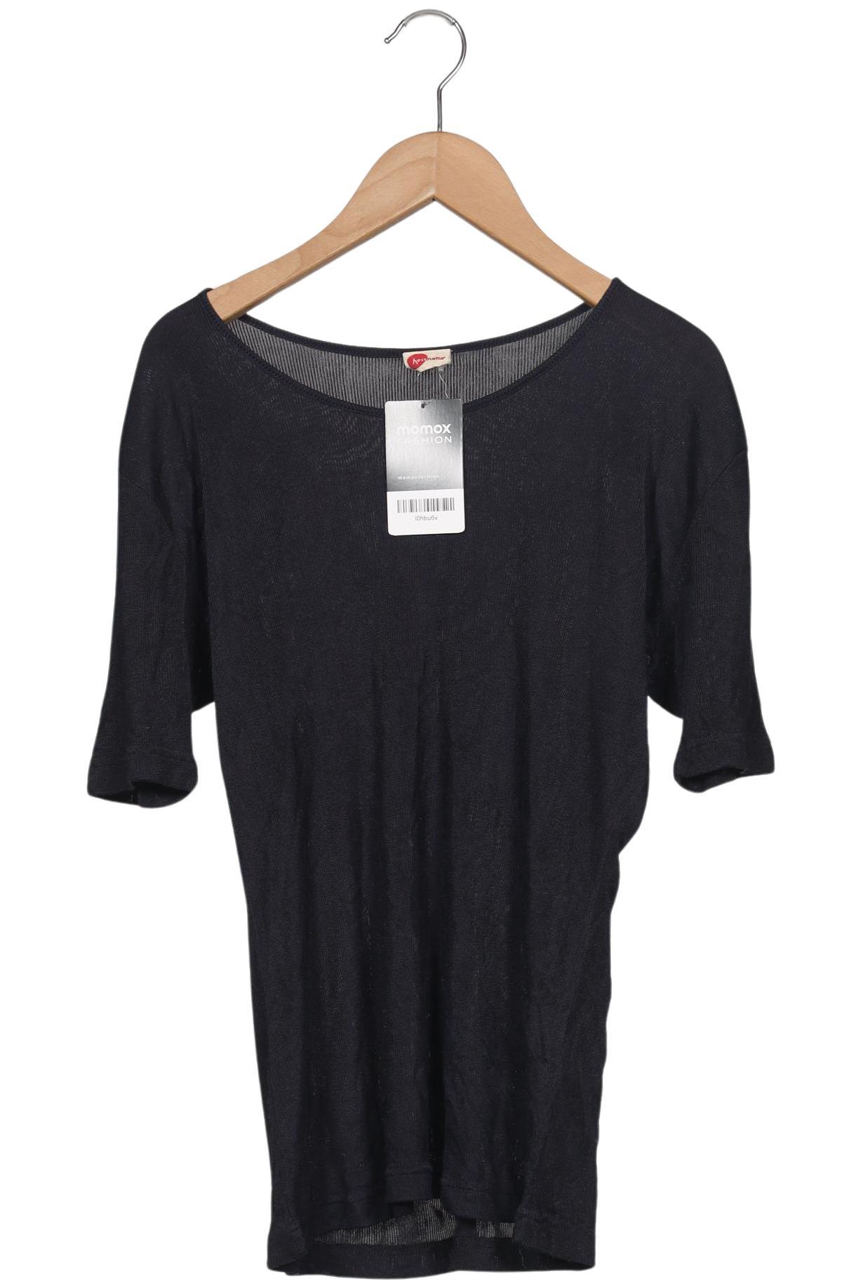 

hessnatur Damen T-Shirt, marineblau, Gr. 42