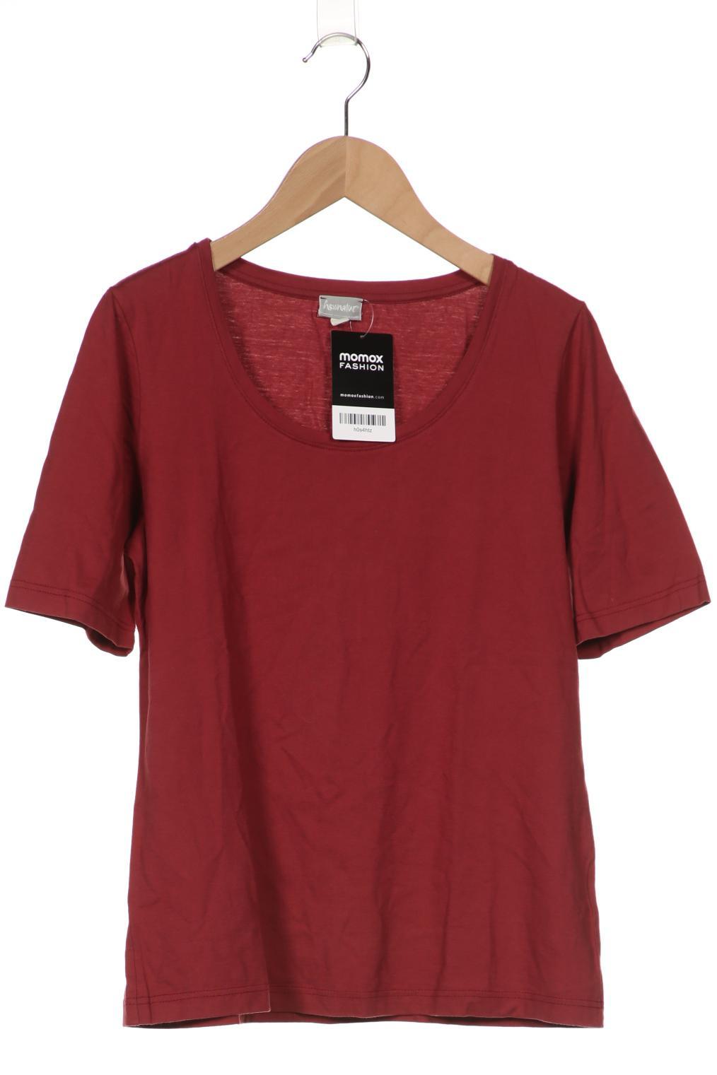 

hessnatur Damen T-Shirt, rot, Gr. 36