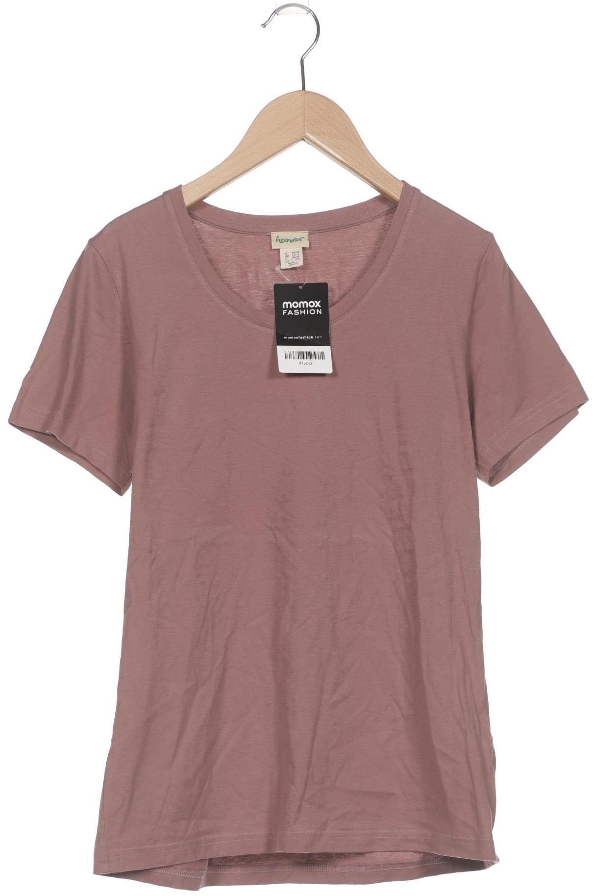 

hessnatur Damen T-Shirt, pink, Gr. 36