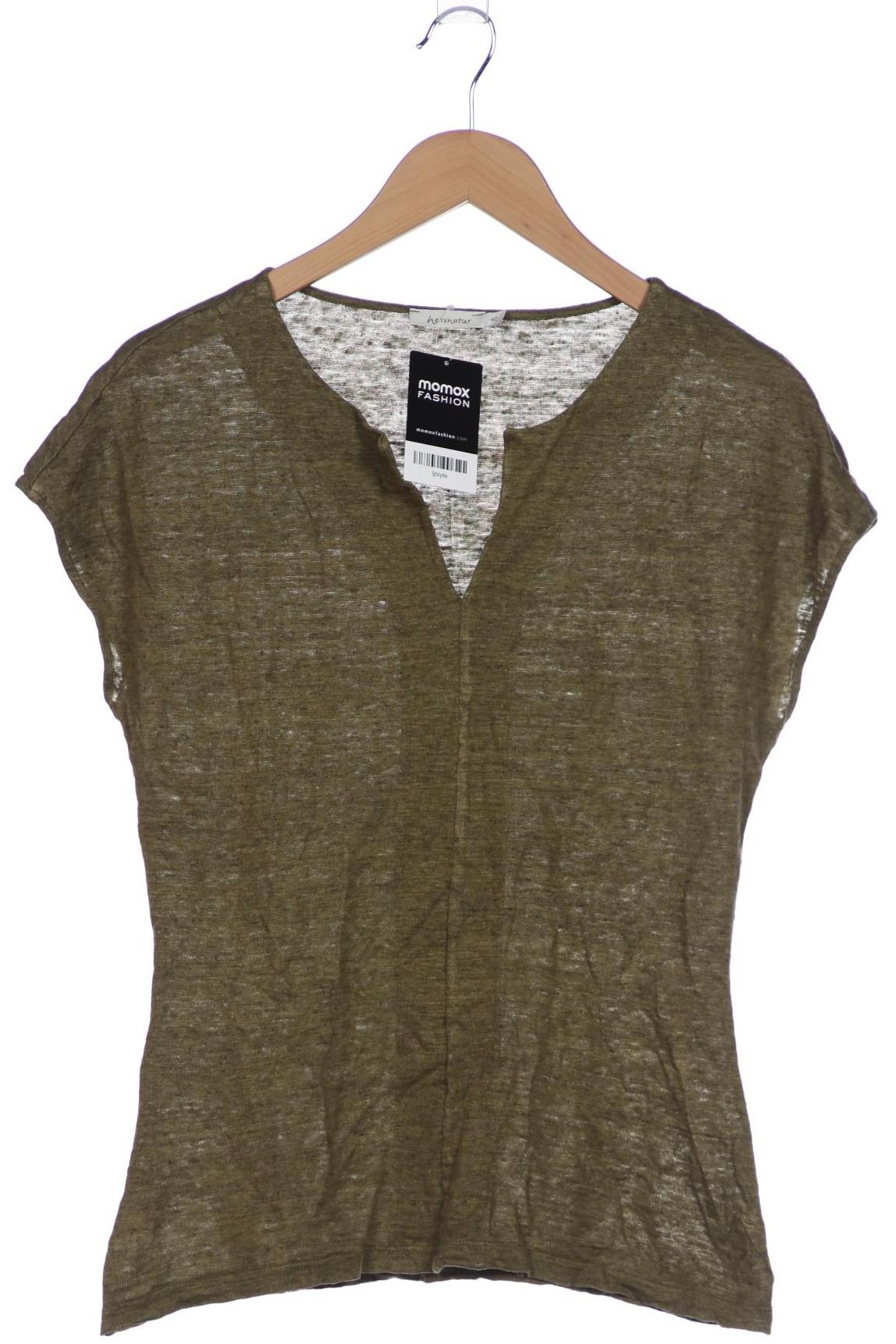 

hessnatur Damen T-Shirt, grün, Gr. 40