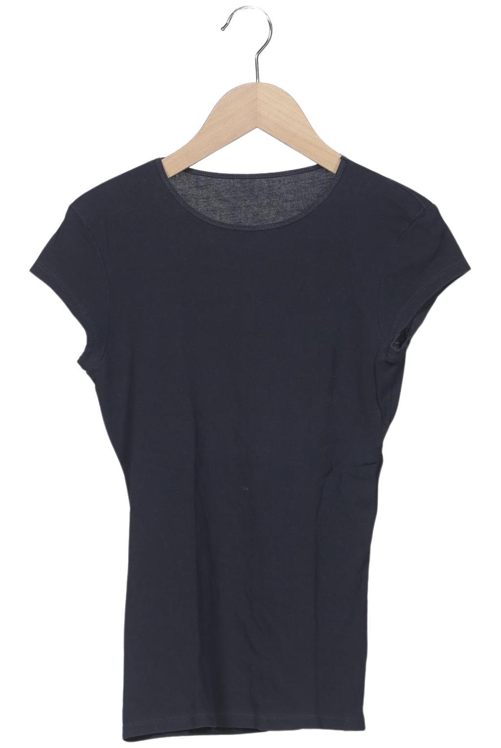 

hessnatur Damen T-Shirt, marineblau, Gr. 34