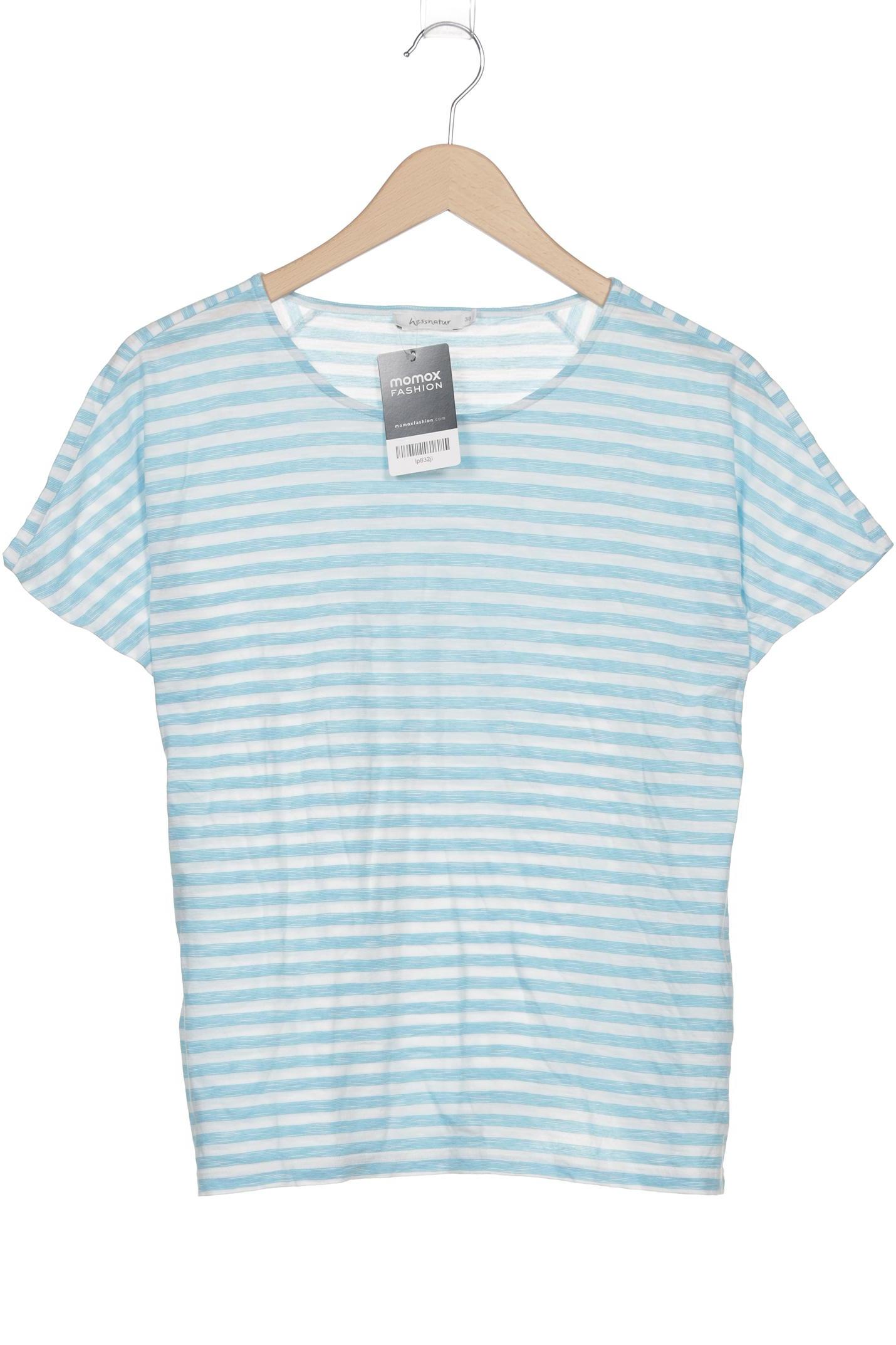 

hessnatur Damen T-Shirt, blau, Gr. 38