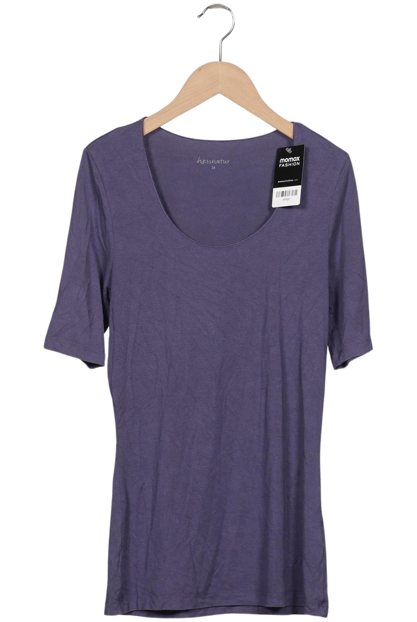 

hessnatur Damen T-Shirt, flieder, Gr. 38