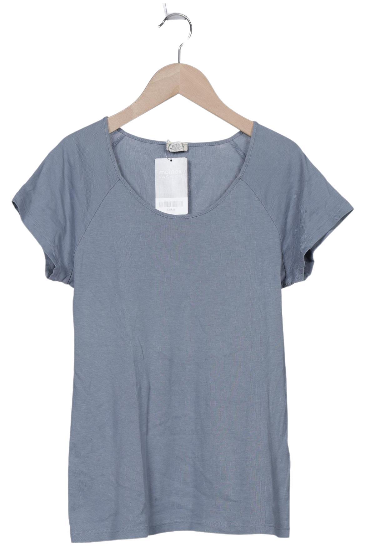 

hessnatur Damen T-Shirt, blau, Gr. 40