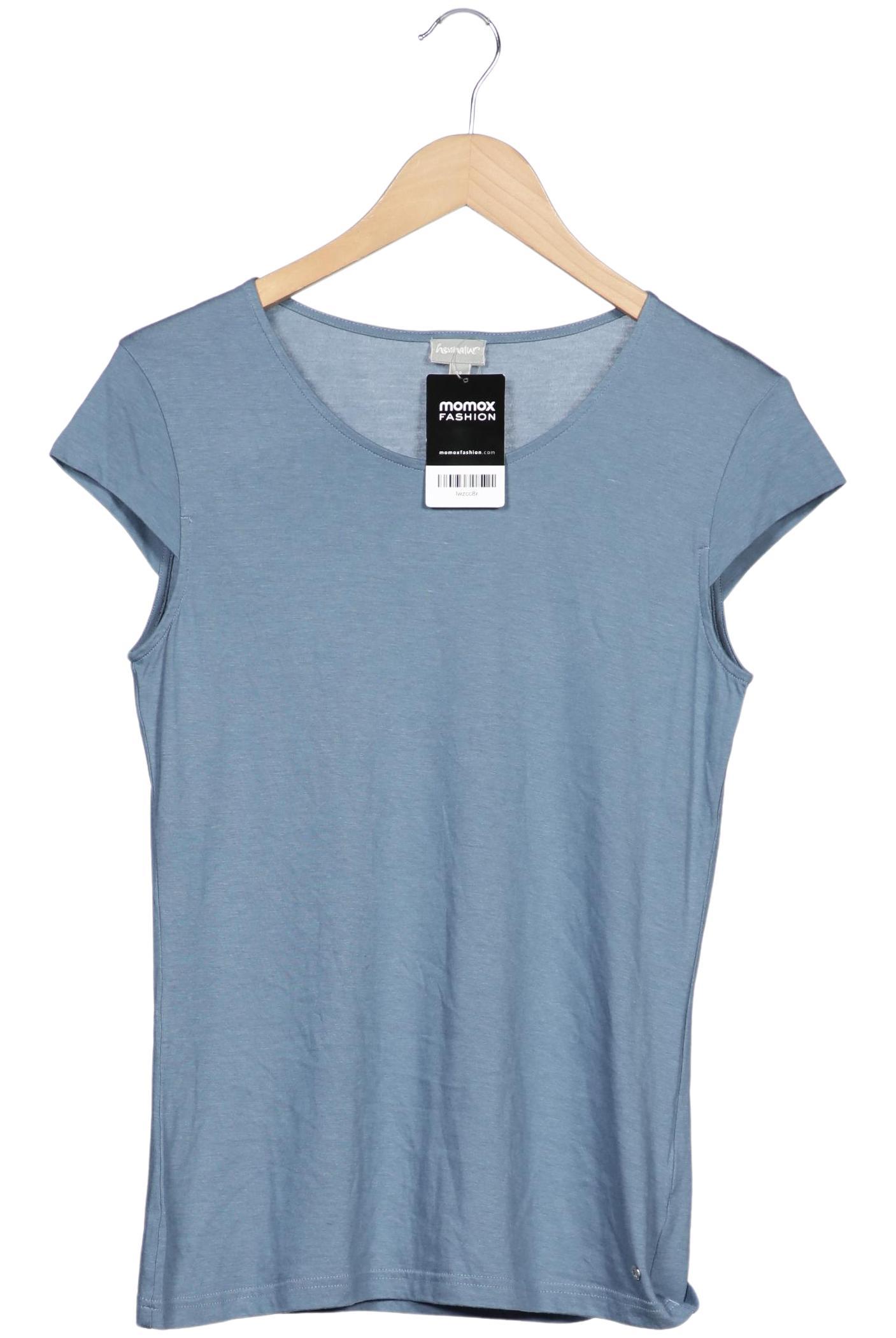 

hessnatur Damen T-Shirt, hellblau, Gr. 38