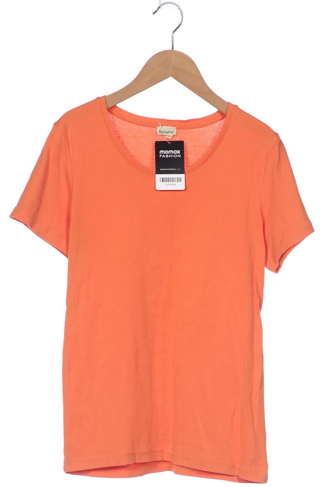 

hessnatur Damen T-Shirt, orange, Gr. 40