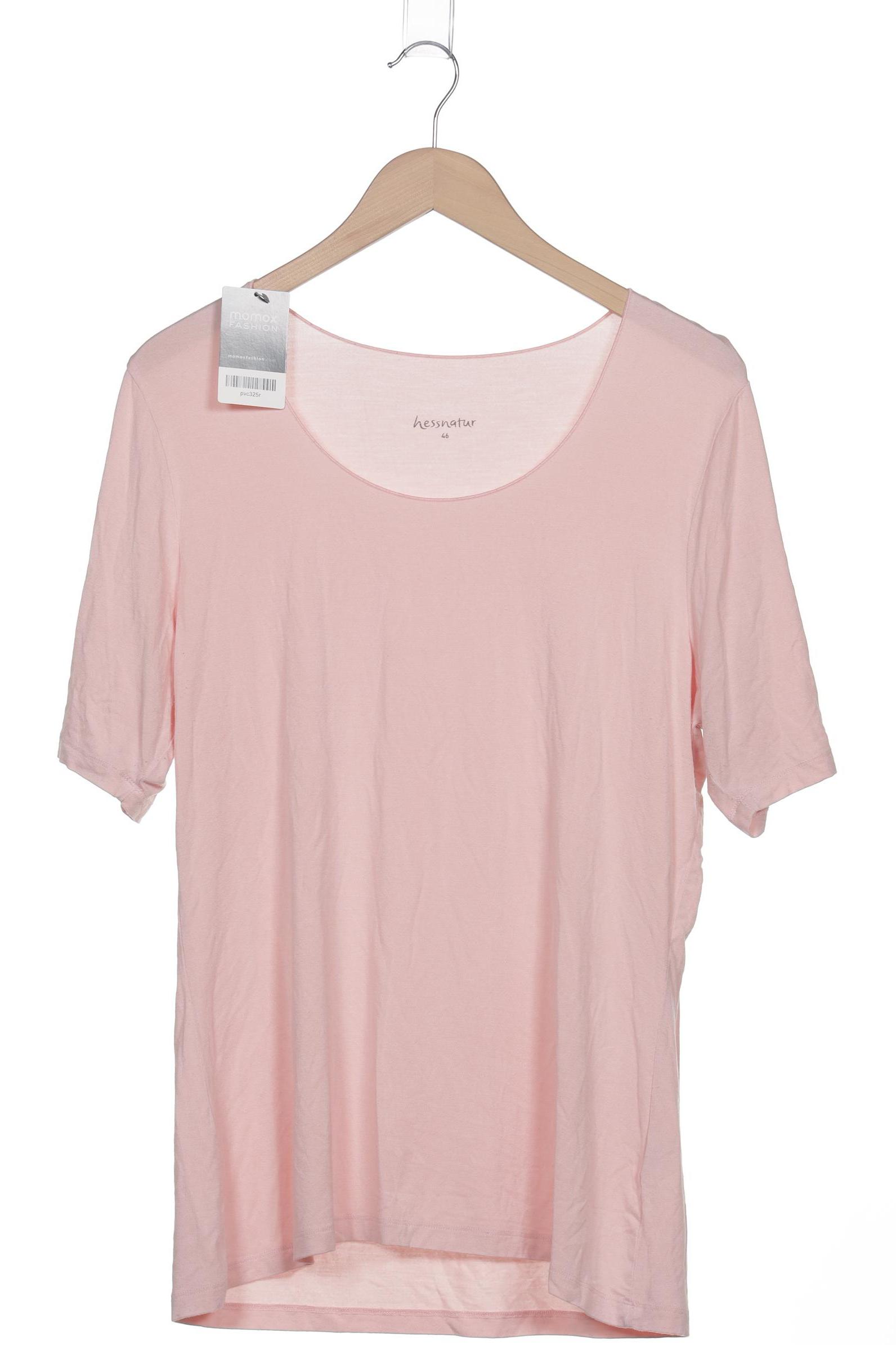 

hessnatur Damen T-Shirt, pink, Gr. 46