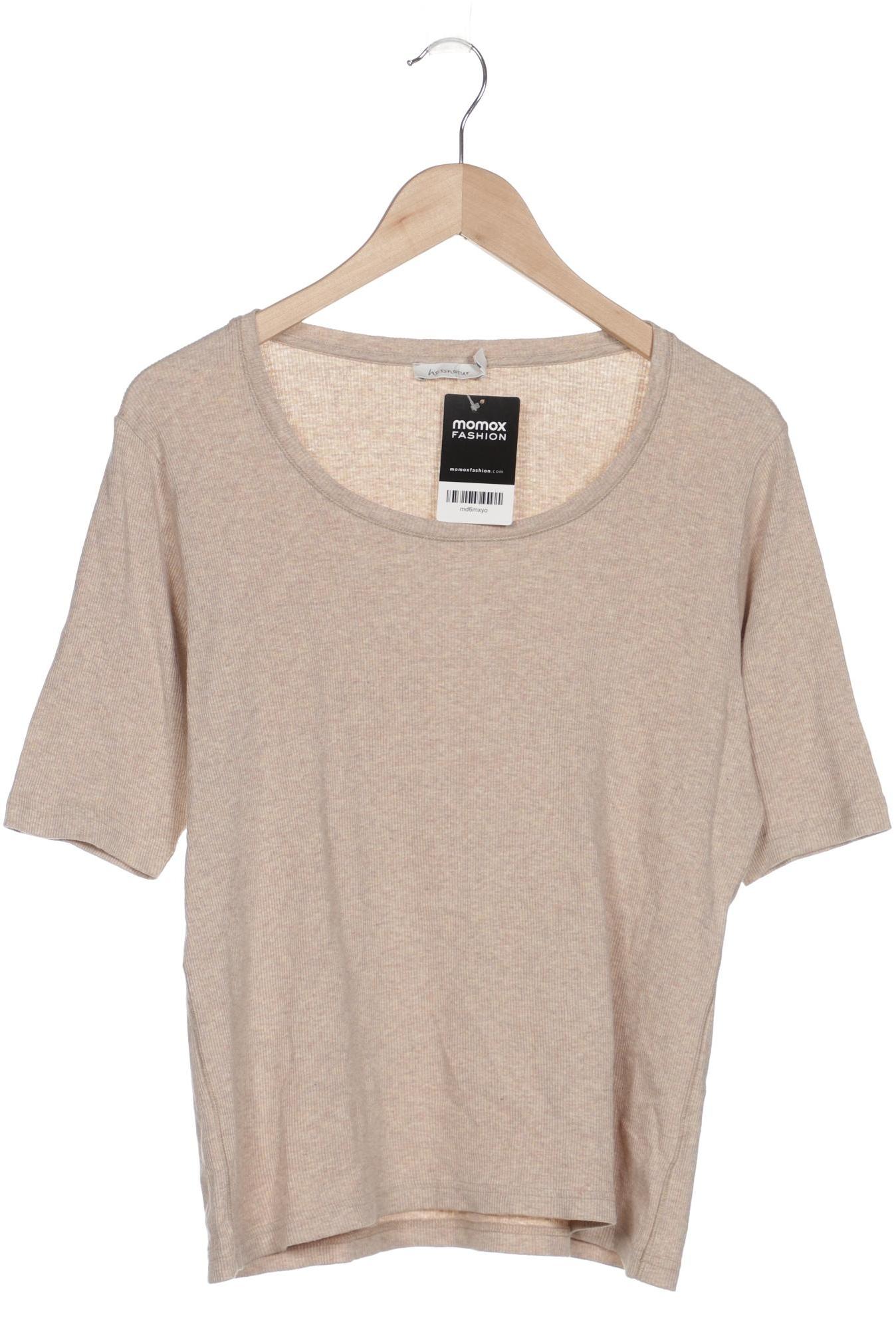 

hessnatur Damen T-Shirt, beige, Gr. 46