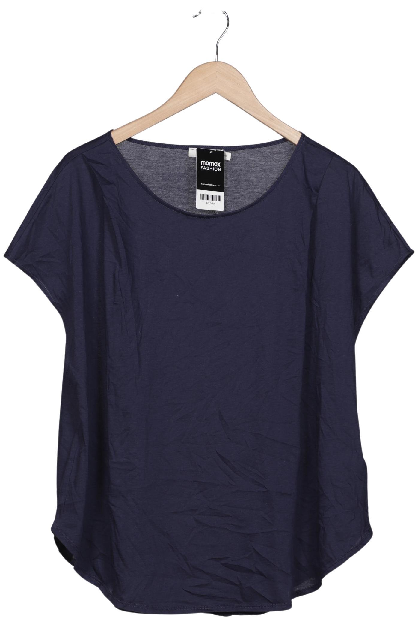 

hessnatur Damen T-Shirt, marineblau, Gr. 48