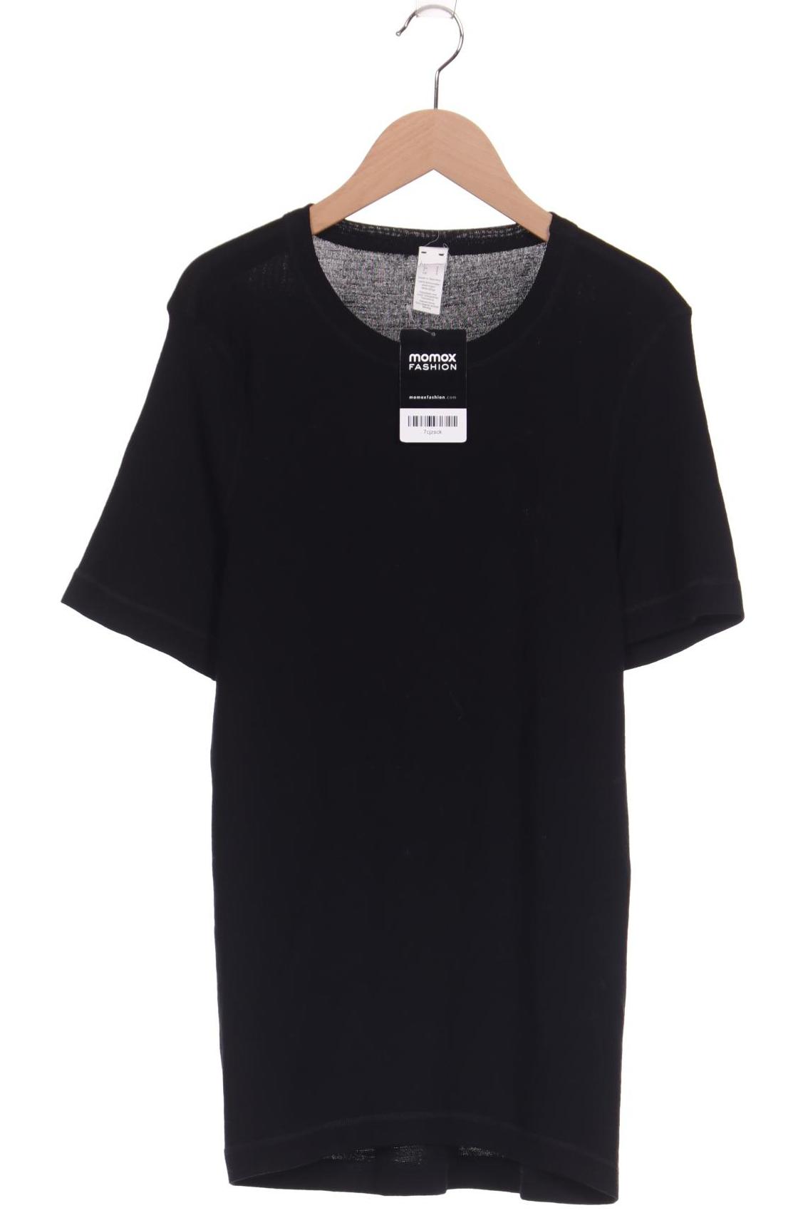

hessnatur Damen T-Shirt, schwarz, Gr. 36