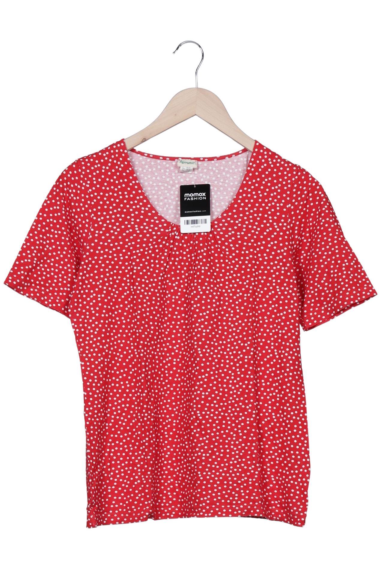 

hessnatur Damen T-Shirt, rot, Gr. 36
