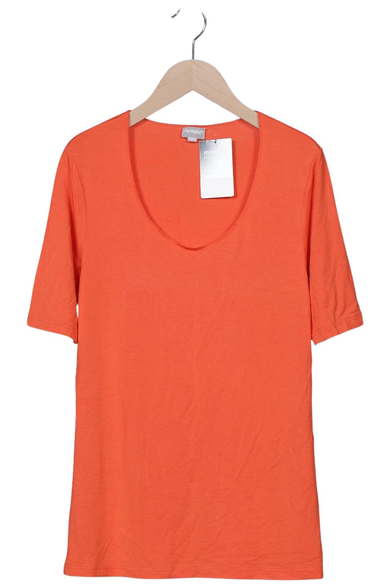 

hessnatur Damen T-Shirt, orange, Gr. 44