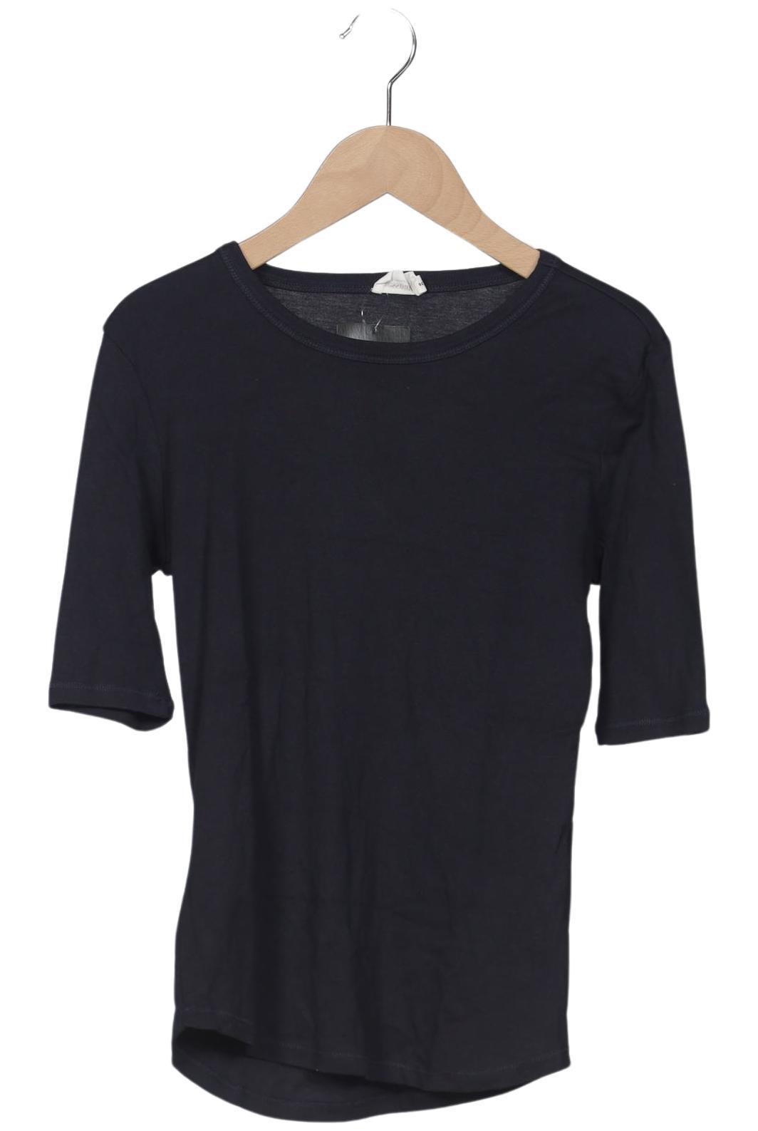 

hessnatur Damen T-Shirt, marineblau, Gr. 36