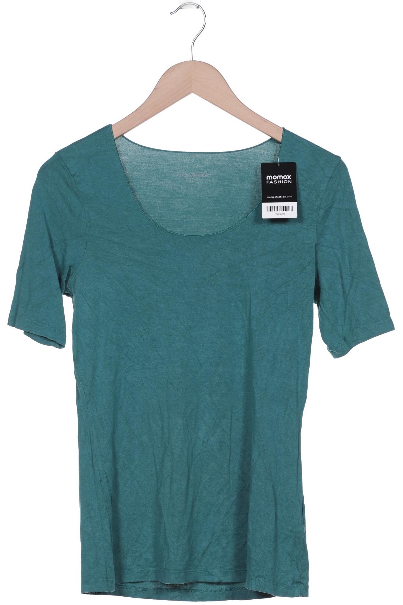 

hessnatur Damen T-Shirt, türkis, Gr. 40