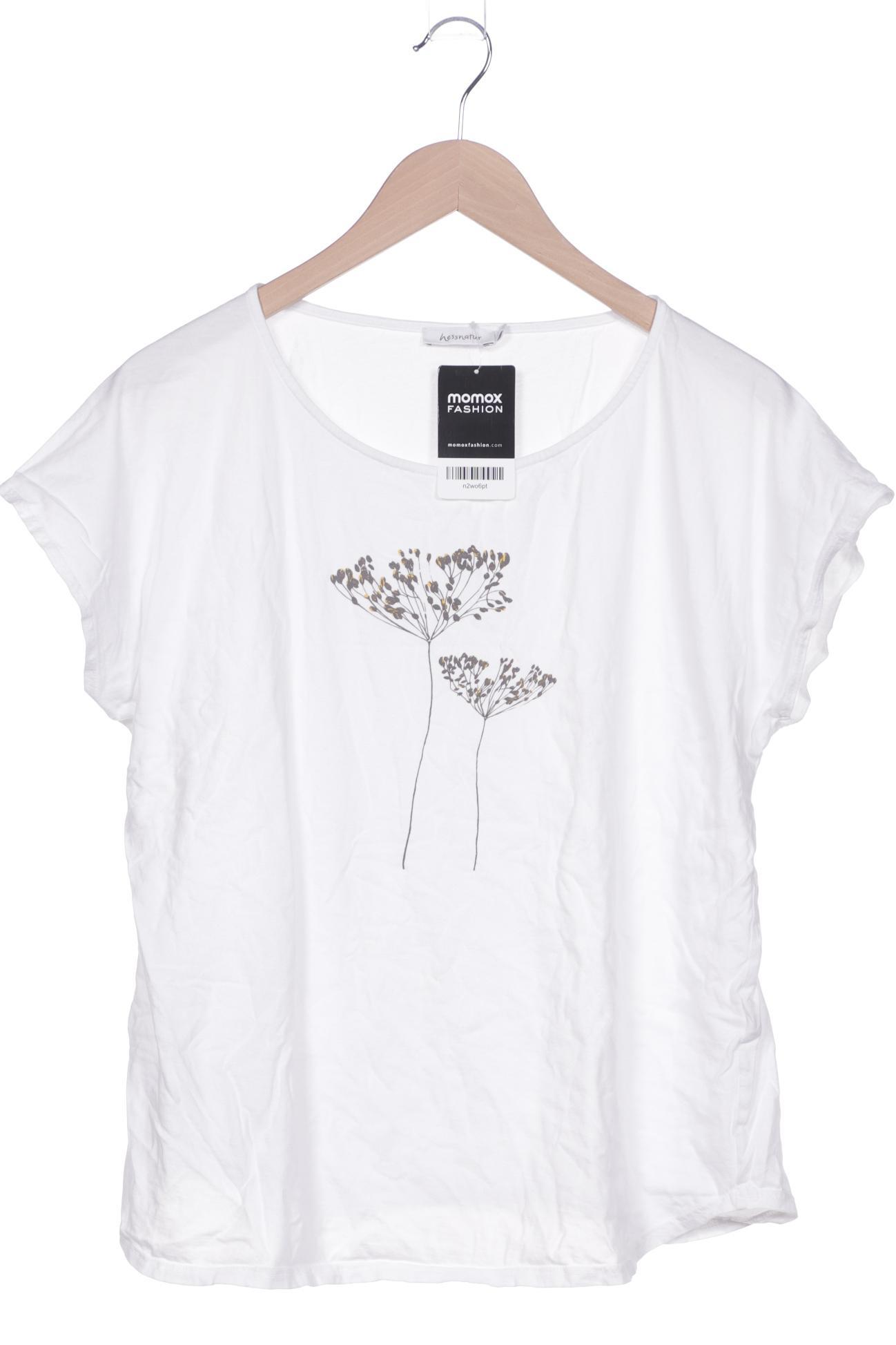

hessnatur Damen T-Shirt, weiß, Gr. 46