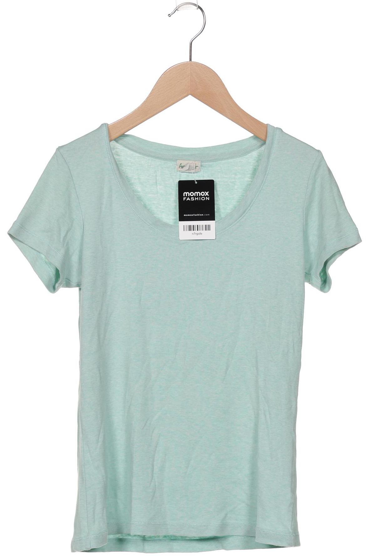 

hessnatur Damen T-Shirt, türkis, Gr. 36