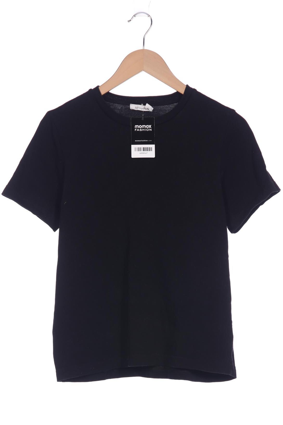 

hessnatur Damen T-Shirt, schwarz, Gr. 38