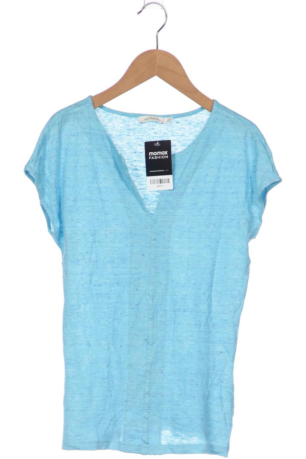 

hessnatur Damen T-Shirt, blau, Gr. 34