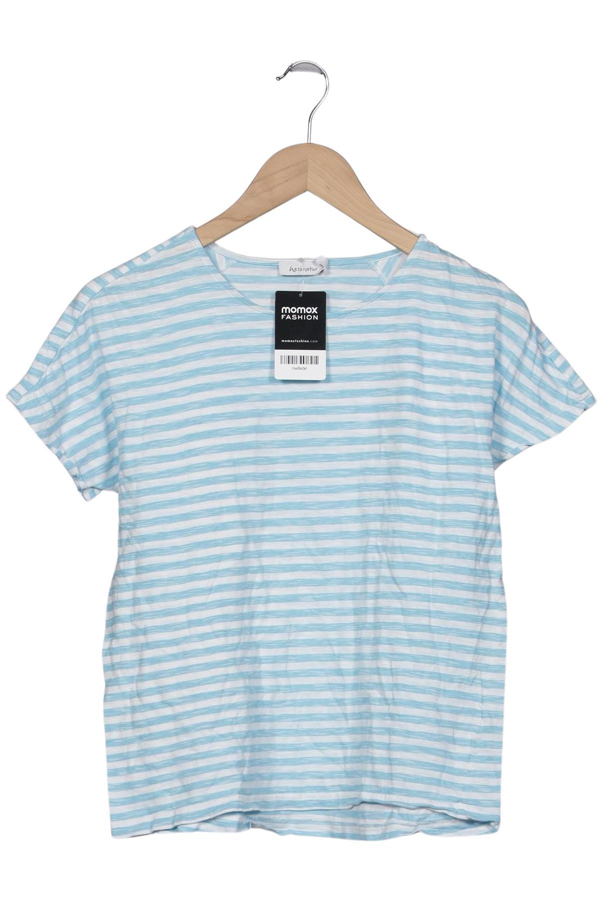

hessnatur Damen T-Shirt, blau, Gr. 38