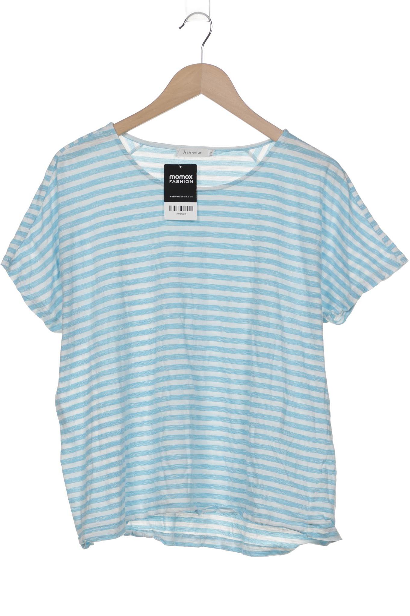 

hessnatur Damen T-Shirt, hellblau, Gr. 48