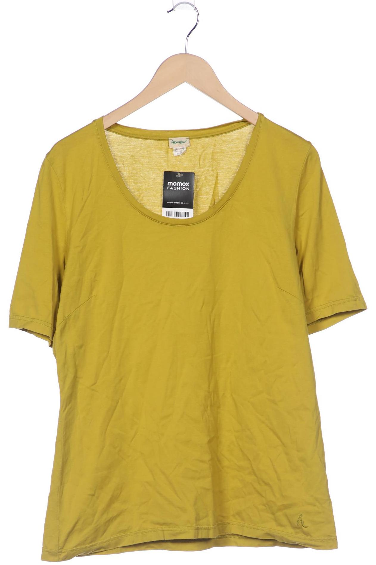 

hessnatur Damen T-Shirt, grün, Gr. 44
