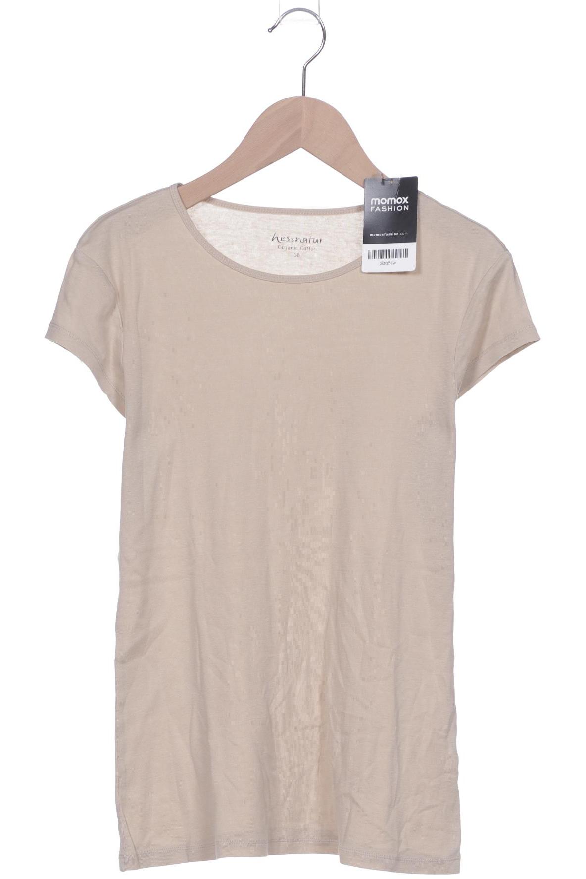 

hessnatur Damen T-Shirt, beige, Gr. 38