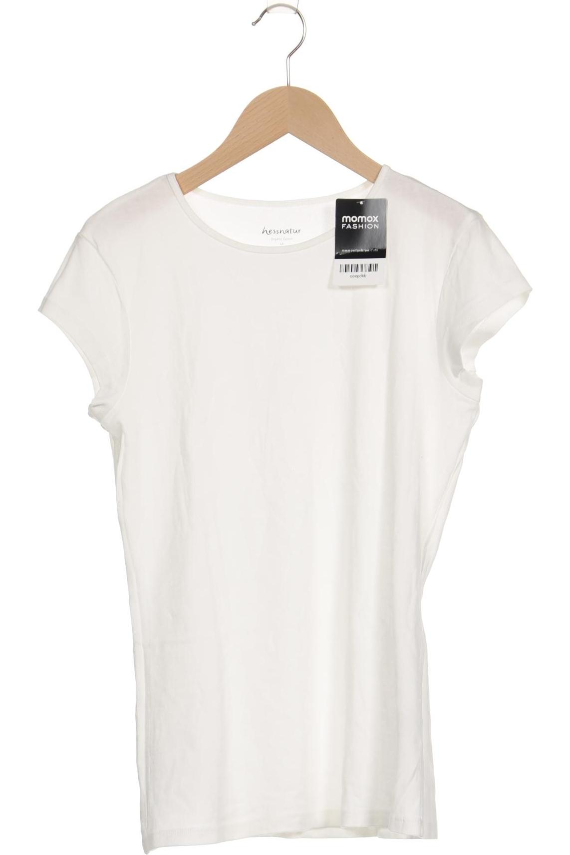 

hessnatur Damen T-Shirt, weiß, Gr. 40