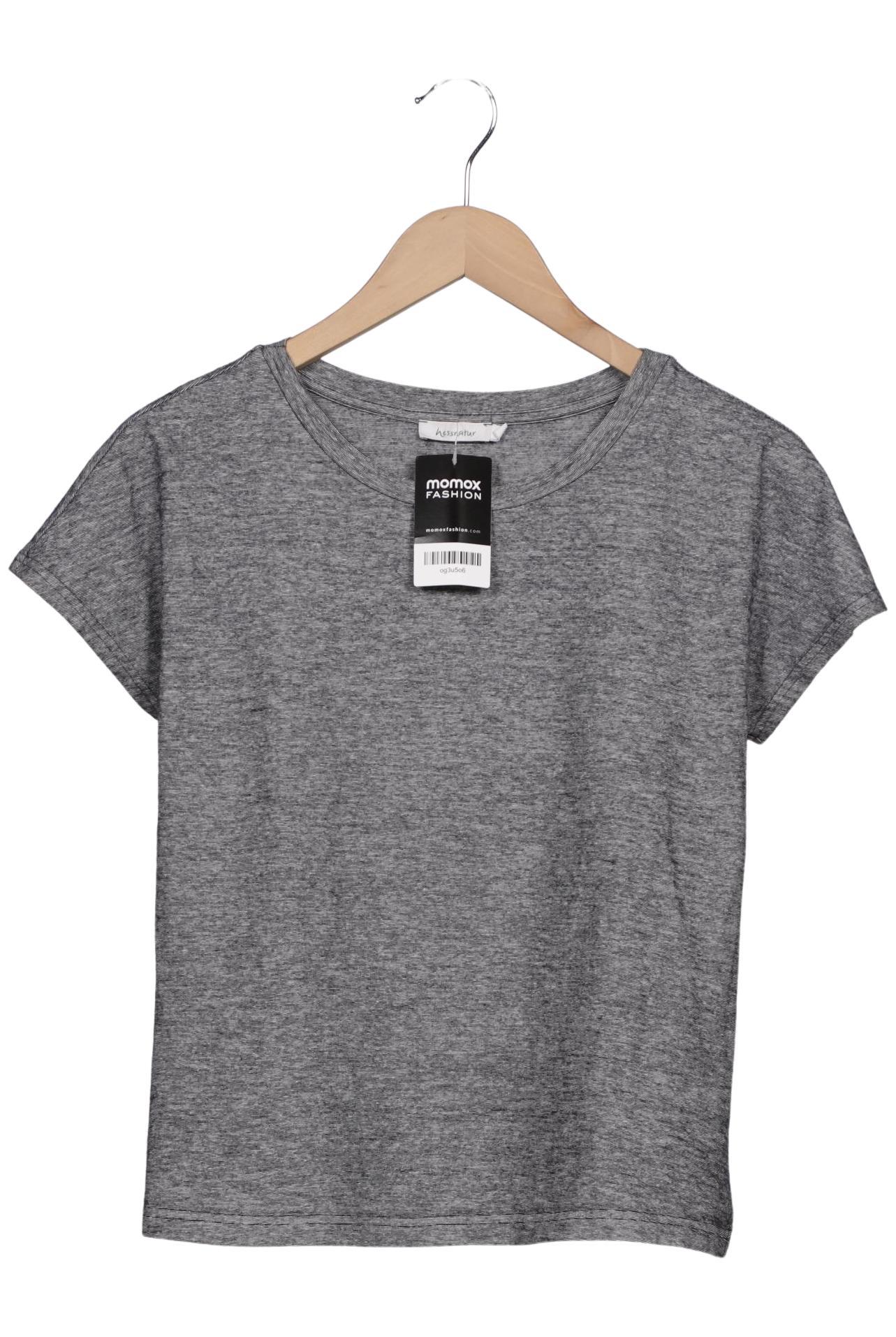

hessnatur Damen T-Shirt, grau, Gr. 34