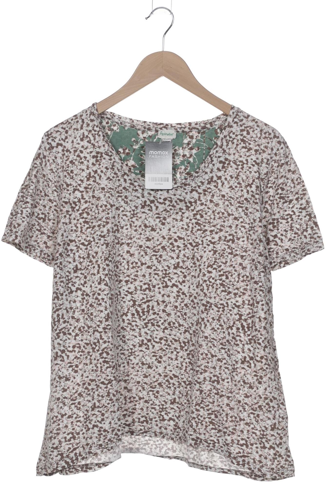 

hessnatur Damen T-Shirt, braun, Gr. 48