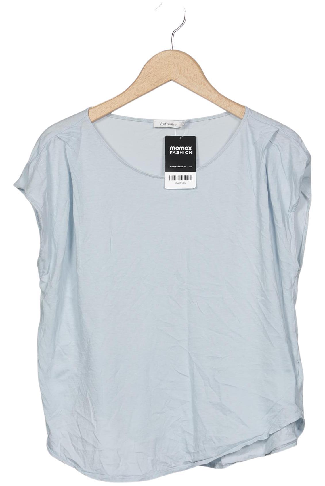 

hessnatur Damen T-Shirt, hellblau, Gr. 38