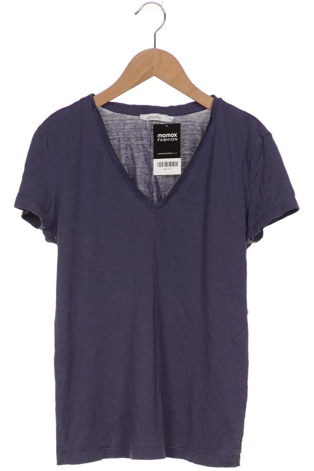 

hessnatur Damen T-Shirt, blau, Gr. 38