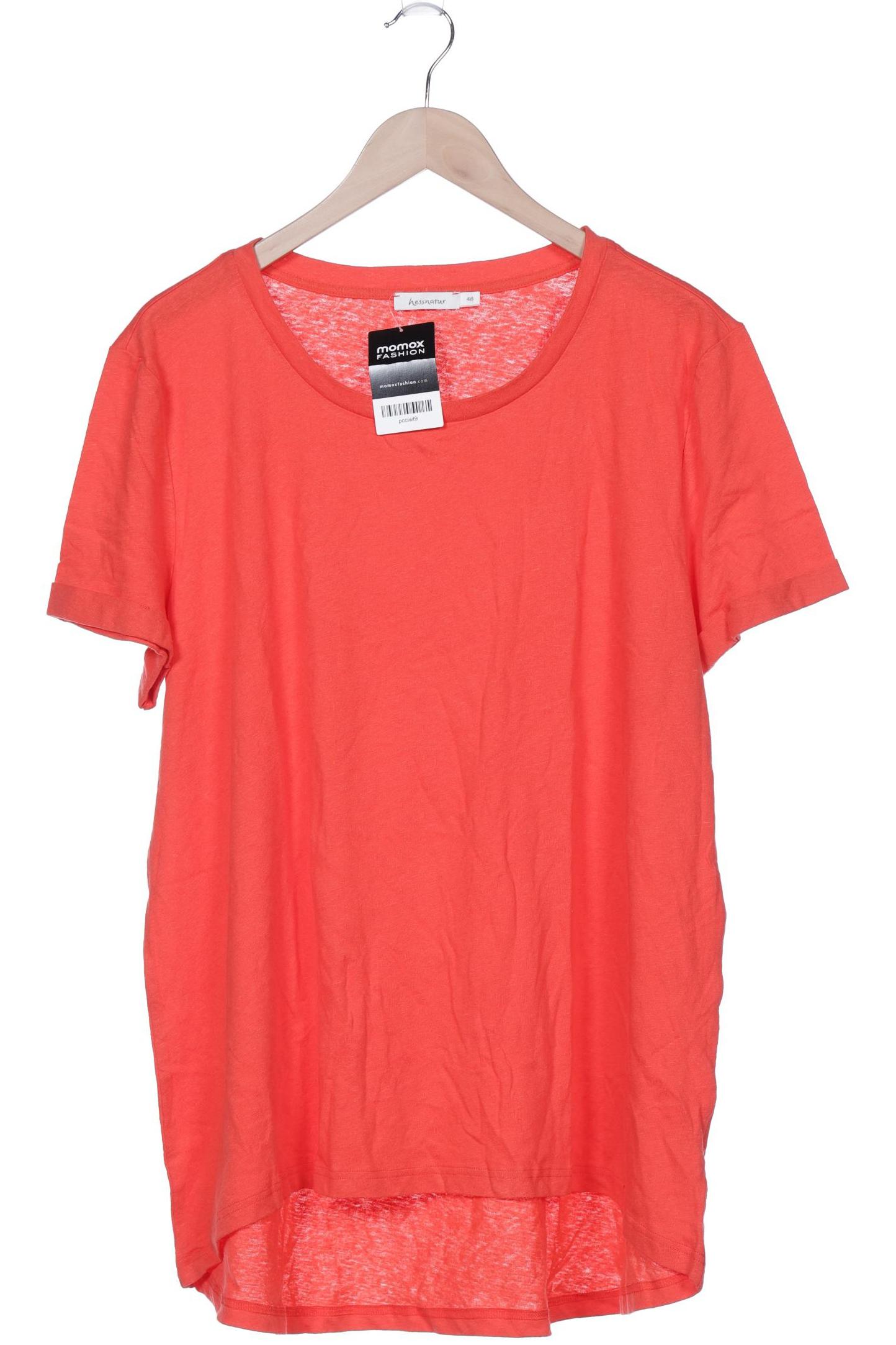 

hessnatur Damen T-Shirt, orange, Gr. 48